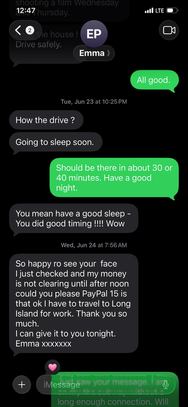 WhatsApp Message
